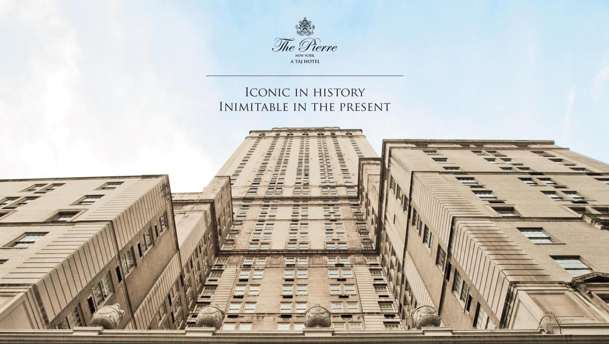 The Pierre, A Taj Hotel, New York Kültér fotó The Pierre brochure