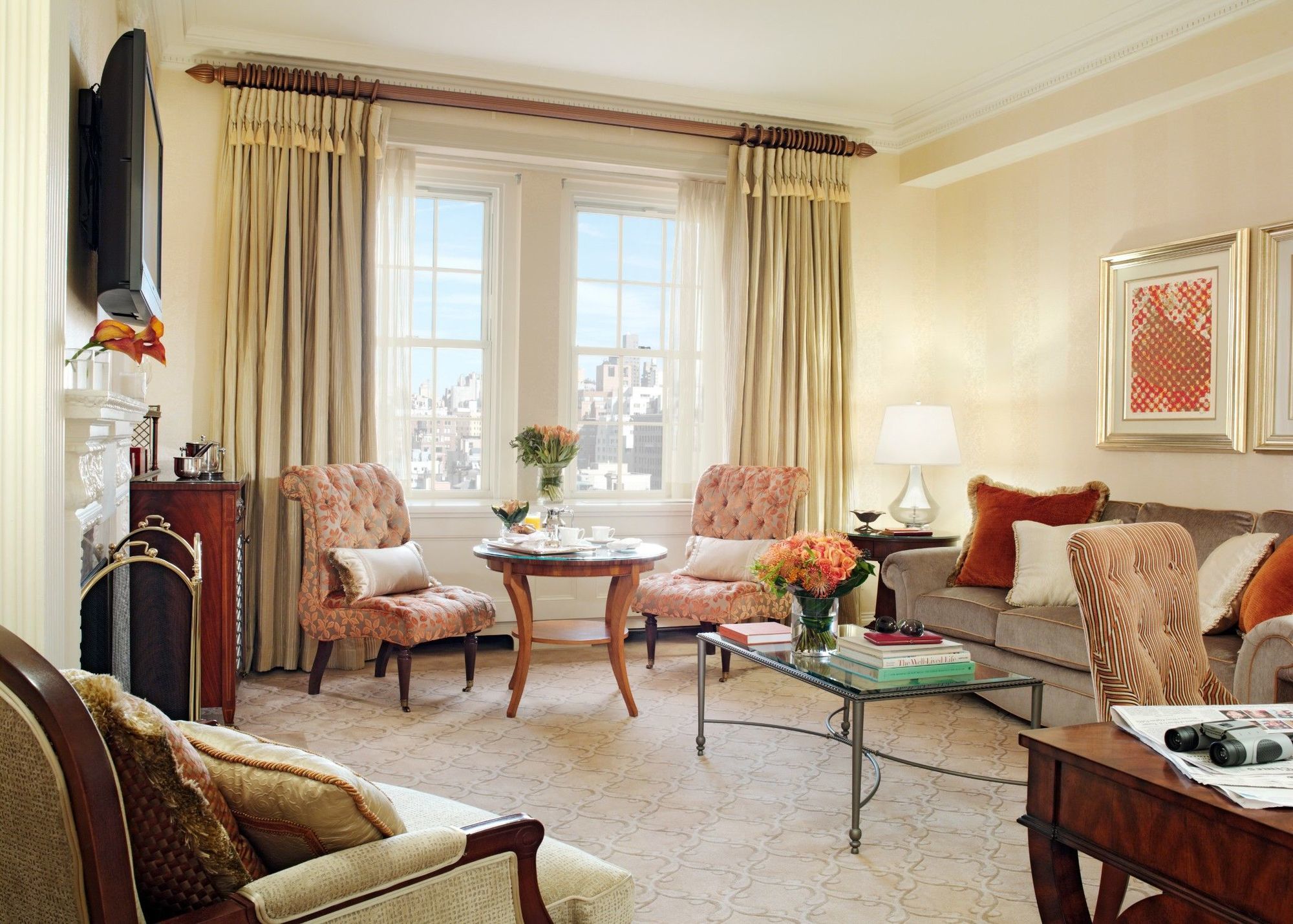 The Pierre, A Taj Hotel, New York Szoba fotó Living room